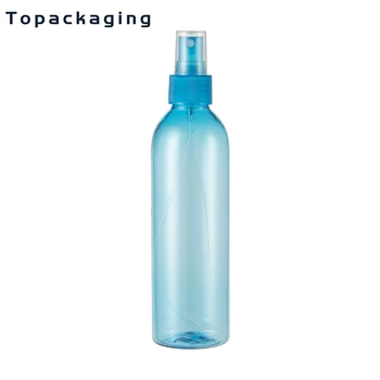 30pcs 250ml daugkartiniai purkštuvas butelis dangus mėlynas PET Plastiko Kosmetikos Buteliukai super fine rūkas siurblys makiažas spalvos pakuotė