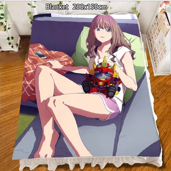 Anime Vilnos Antklodė SSSS DYNAZENON Minami Yume antklodė kilimas minkštas patalynės reikmenys 200x150cm