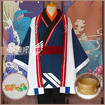 Ansamblis Žvaigždės!COS Amagi Latakas Anime vyrų drabužiai cosplay kostiumas Naujas