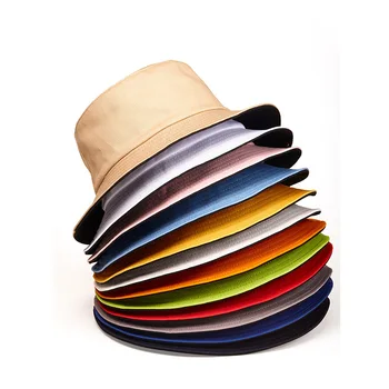 Bucket Hat Grįžtamasis Panamos Vyrų, Moterų Platus Kraštų Žiemą, Rudenį, Saulės, Vasaros Paplūdimio Vientisos Spalvos Atostogų Lauko Priedų Paaugliai