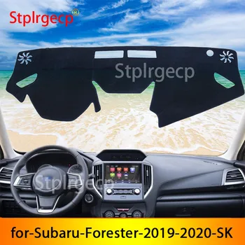 dėl Subaru Forester 2019 2020 SK Anti-Slip Mat prietaisų Skydelio Dangtelį Trinkelėmis skėtį nuo saulės Dashmat Automobilių Aksesuarai, Optikos Dangteliai Brūkšnys Pad Mat