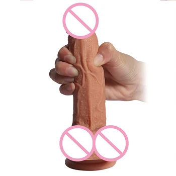Homoual Dildo Siurbtukas Seksualinės Priemonės Varpos Van Sm Sekso Žaislai Šeimos Erotinių Produktų Masturbacija Elektroninių Vaginass Žaislai