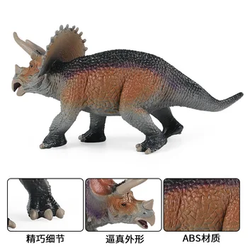 Juros periodo Modeliavimas Triceratopsas Žaislas Dinozauras Modelis Gyvūnų Tyrannosaurus rex Pentosaur Kieto Plastiko Berniukas Dovana