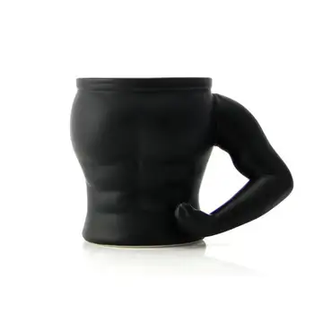 Matinis matinis Raumenų vyras Keramikos Puodelius kavos puodelis Pieno Arbata office Puodeliai Drinkware Geriausia gimtadienio Dovana draugui