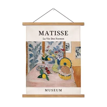 Pažymėkite Tapybos Ins Kabinti Matisse Fono Sienos Medžiaga Kambarį Miegamasis Skaitiklio Langelį Skylę Nemokamai Dekoratyvinis Siuvinėjimas
