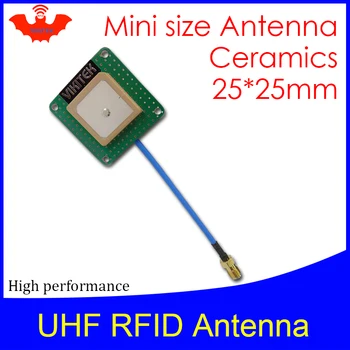 UHF RFID Mini Pulto antena Vikitek aukštos kokybės 915MHZ trumpojo nuotolio 920-925M manufactury mažas keramikos rfid skaitytuvo antena
