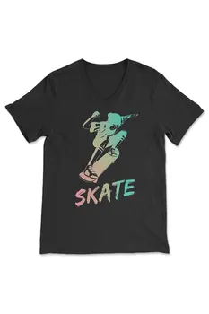 Unisex skateboarder T-shirt riedutininkams 100% Medvilnės premium šukuotos medvilnės vasarą moterys'sand vyriški marškiniai 2022 kietas moteriški marškinėliai top elegantiškas palaidinės moterims trumpomis Rankovėmis Viršūnes Marškinėliai Skate skateboarder