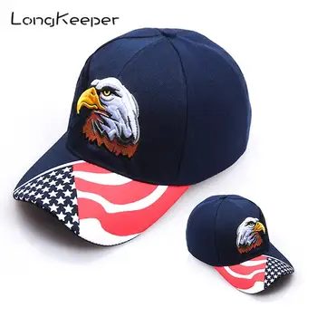 Vyrų Beisbolo kepuraitę Siuvinėjimo American Eagle Ir Vėliavos JAV 3D Tėtis Skrybėlę Sunkvežimio vairuotojas Hat 2024 Gyvūnų Figūras Vyrų Vairavimo Žvejybos Kepurės