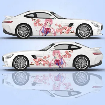 Yuno Gasai Automobilių Kėbulo Lipdukų Anime Itasha Vinilo Automobilių Pusėje Lipdukas Lipdukas Anime Ateityje Dienoraštis Automobilių Kėbulo Lipdukas